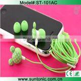 Cute and Multicolourful Earphone,MP3 Accessory