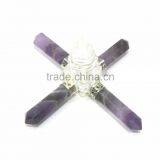 Wholesale Of Chakra Energy Generator : Amethyst Shreeyantra 4 Point Energy Generator Tool