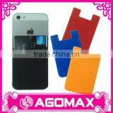 Factory Direct Sell 3M Sticky Silicone Smart Wallet Case for Iphone 6s thumbnail-1