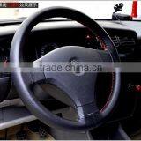 good and fashion genuine car steering wheel cover leather