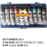 75ml Tube Packed OEM Made Artist Non-toxic Acrylic Paint thumbnail-4