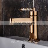 VIPO New Rose Gold Color Tap for Counter-down Washbasin 9493