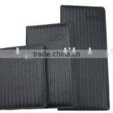 2012 HOT SALE Customized Black/red/green Leather Cover Business Card Holder thumbnail-1