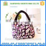 China Factory New Style Colorful Handle Small Canvas Bags