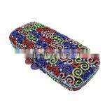 Colorful Crystal Hard Case Clutch Bag Rhinestone Crystal Clutch Bag (8740A-C) thumbnail-6