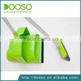 Fashion foldable assembled broom and dustpan
