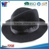 Cotton Fedora Mountain Man Felt Hat Wholesale Felt Hat thumbnail-2