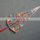Christmas Gifts Custom Printing Pvc Transparent Dome Umbrella thumbnail-2
