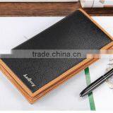 Hot Selling New Design Bifold Durable Leather Clutch Baellerry Men Wallet thumbnail-4