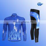 2015 Cheap fashion Small Order Long Sleeve Cycling Suit bike wear