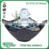 Small Desktop Display Creative Gifts Glass Feng Shui Water Fountain thumbnail-6