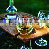 DX030/ Picnic Time Bamboo Portable Wine and Snack Table thumbnail-4