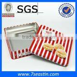Square Cookie Tin Can Customized Design thumbnail-2