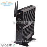 Fanless Industrial Computer i7 5500u 12v Partaker Mini pc