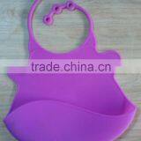 2015 New Can Customized Food Grade Silicone Adult Baby Bib thumbnail-2