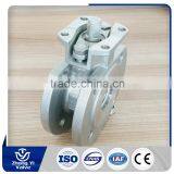 Industry Manufacture Big Size Flanged Ball Valve for Cement thumbnail-4