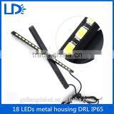18 LEDs Flexible Led Drl Daytime Running Light Car Light Bulbs Motorcycle Led Lighting thumbnail-3