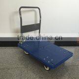 Qingdao load capacity 100kg Heavy Duty foldable platform hand truck