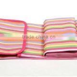 Oxford Cloth Striped Printed Folding Picnic Blanket thumbnail-4