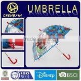 Manual Open Plastic Cartoon Character Print Straight Kids Umbrella thumbnail-1