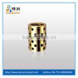 Oilless Bush Supplier,Oilless Guide Bushing, Self Lubricating Oiles Bushing Bearing thumbnail-2