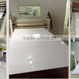 White Color High Gloss Pvc Laminated Mdf Board With uv Coating
