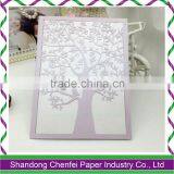 Custom Name Laser Cut Paper Baptism Invitation Card thumbnail-3