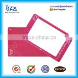 Factory price plastic RFID 13.56Mhz thermal rewritable card for parking/membership/business