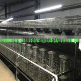 Rabbit Breeding Cages Indoor Rabbit Cages Back-up Two Floors of Rabbit Cages thumbnail-1