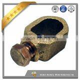 Acorn Type Bronze Constant High Pressure Contact Eagle 3/8" Ground Clamp