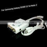 MHL Micro Usb to VGA and Audio Cable Adapter MHL for Samsung Galaxy I9300 S3 S4 Note 2 thumbnail-1