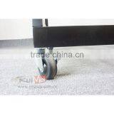 Floor-standing Customized Movable Metal Carpet Display Rack thumbnail-4