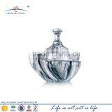 Transparent Glass CandyJar Wholesale Glass Jars;Fancy Crystal Glass Jar With Lids thumbnail-1