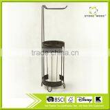 Store More Textilene Toilet Storage Rack thumbnail-1