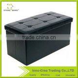 Wholesale Durable OEM PVC Multi-Function Storage Ottoman thumbnail-2
