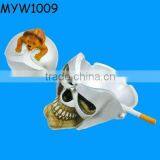 Lion Helmet Design Gifts Cheap Resin Skull Handmade Ash Trays thumbnail-1