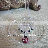 Promotion Gifts Ladybird Wine Glass Identifier thumbnail-1