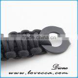 Military Tactical Survival Fishing Tools Wrapped Emergency Paracord Survival Kit thumbnail-3