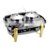 Roll Top Soup Chafing Dish Food Heater thumbnail-1