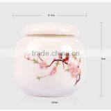 Chinese Ceramic Funeral Urn for Pet Ash thumbnail-2