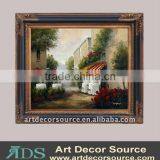 Garden Oil Painting W/Frame in 3 Sizes thumbnail-1