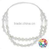 Simple Fashion Baby Hair Ribbons Wlastic Lace Game Headband Champagne Headband thumbnail-5