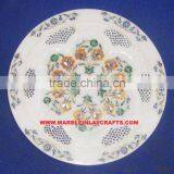 Unique Marble Inlay Plate thumbnail-1