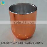 Decorative Glass Candle Holder Pink Sliver thumbnail-3