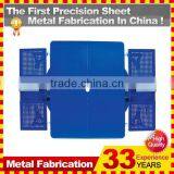 Custom Outdoor Square Folding and Camping Dining Table and Chair Set With Plastic Top thumbnail-3