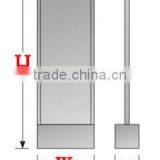 Hotel Indoor Decoration Use Stainless Steel Frame Mirror for Sales thumbnail-4