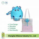 Hippo Animal Folded Shopping Bag thumbnail-1