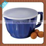 Custom Make Eco-Friendly Feature and Melamine Mixing Plastic Bowl With Handle thumbnail-1