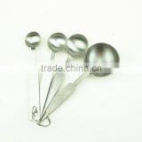 42135 4pcs Stainless Steel Nesting Measuring Cups and Spoons Set thumbnail-2