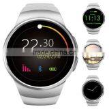 2017 New KW18 Bluetooth Smart Watch Round Dial Talking Watch With Heart Rate Monitor GPS Tracking Watch thumbnail-3